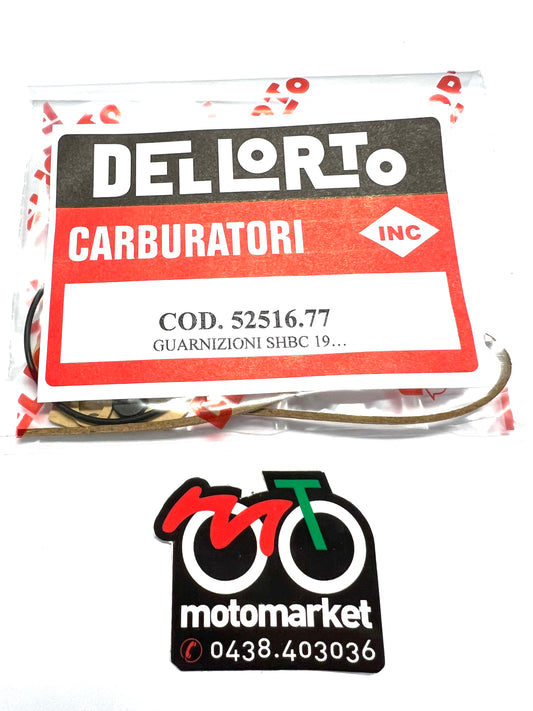 Guarnizioni carburatore Dellorto SHBC 19 Vespa art.52516-77