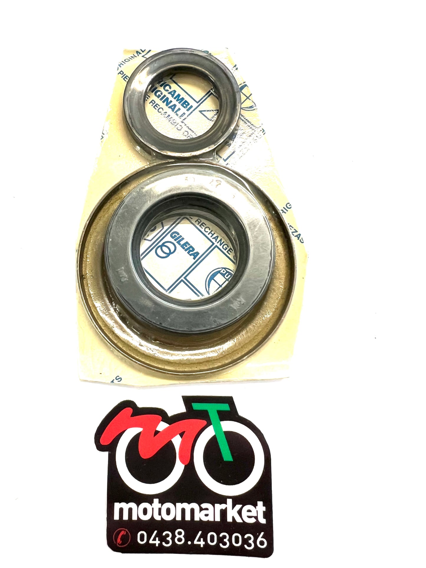 Paraolio motore Vespa PX125-150-200 originali art.154817