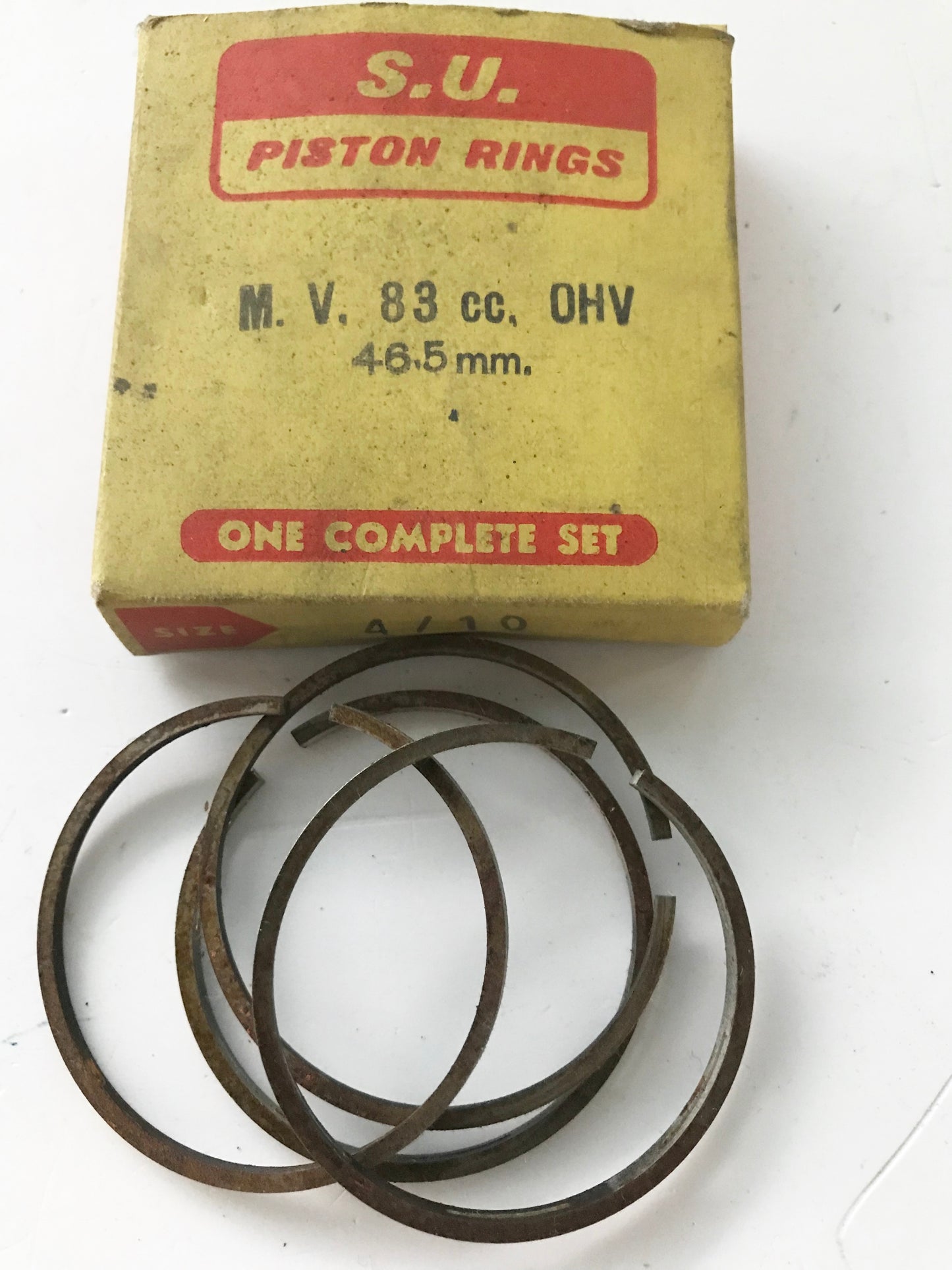 Anelli pistone Agusta MV 83cc D.46,9