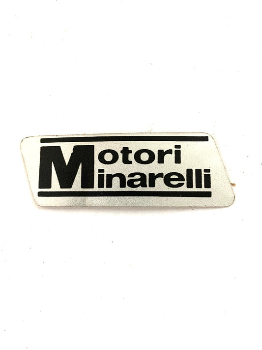 Targhetta carter originale Minarelli